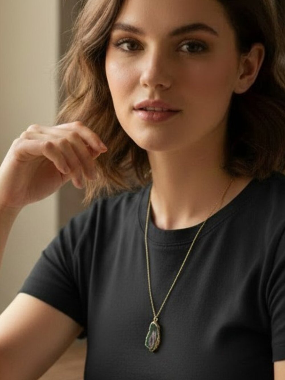 Gemstone Pendant Necklace